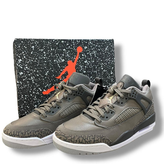 NIKE JORDAN SPIZIKE LOW Cave Stone Sneakers Gray Size 27cm