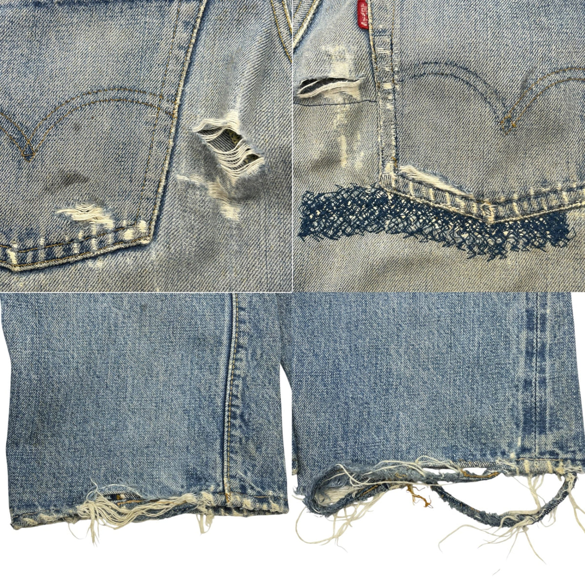 Levi's 60s-70s Vintage 501 Big E Light Indigo Jeans
