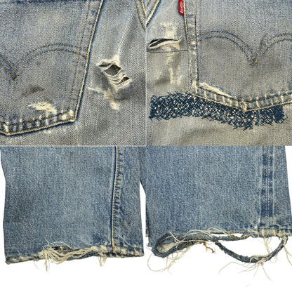 Levi's 60s-70s Vintage 501 Big E Light Indigo Jeans