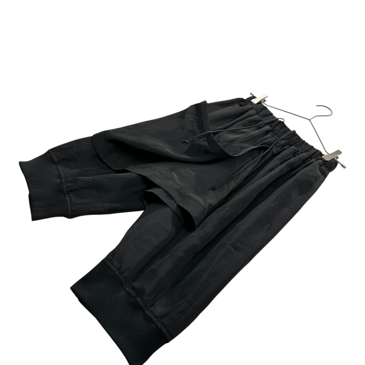 COMME des GARCONS 90SS Side Pocket Ribbed Hem Shorts Size S