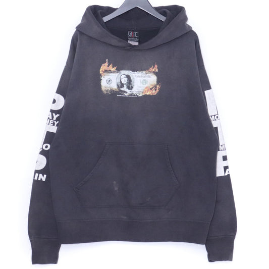 Saint Michael 24SS PTP BRND MONEY Hoodie Distressed Size XL