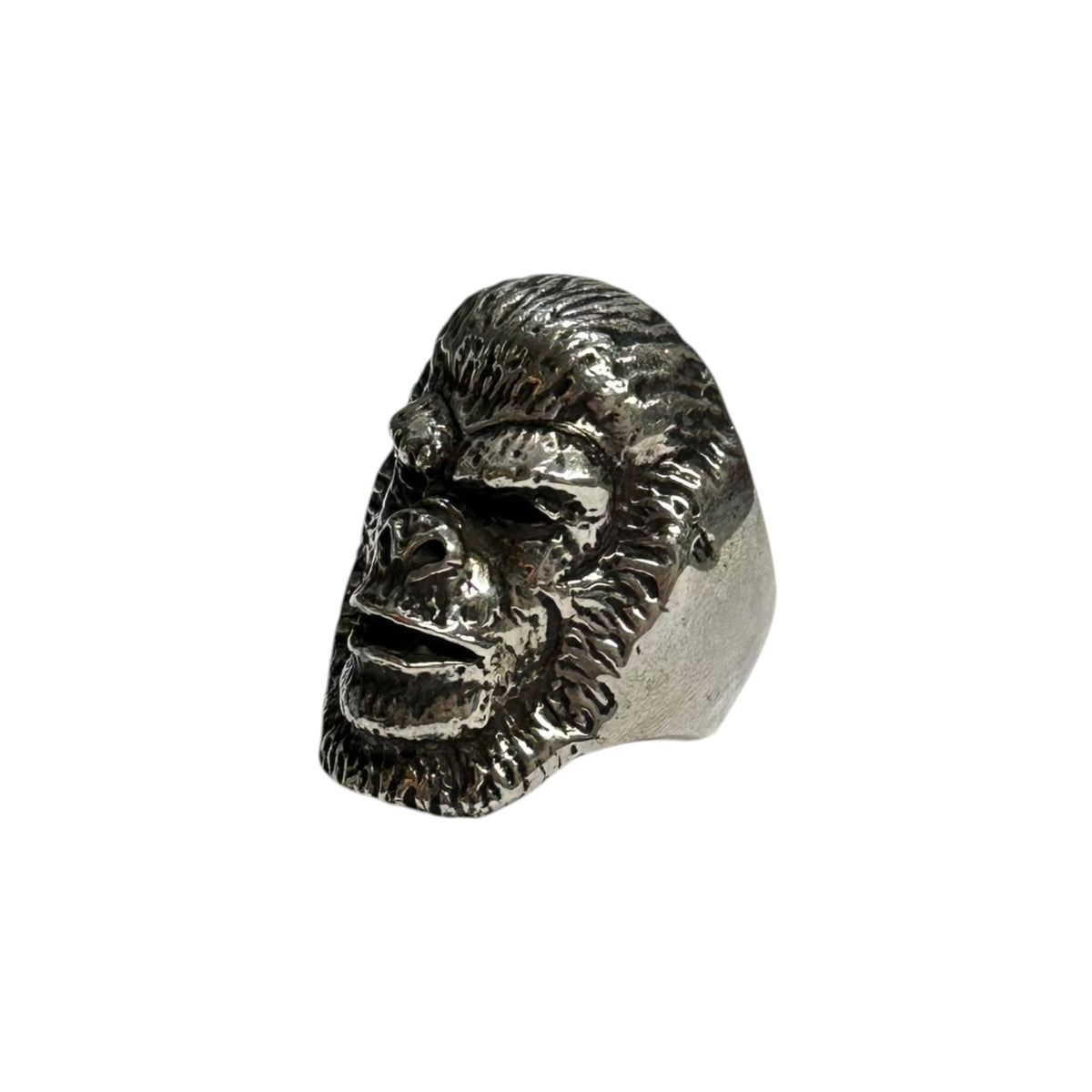CRAZY PIG 90s Planet Of The Apes Silver Ring Size JP 17