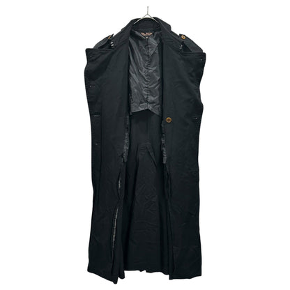 BLACK COMME des GARCONS 21AW Polyester Coat Black Size XS