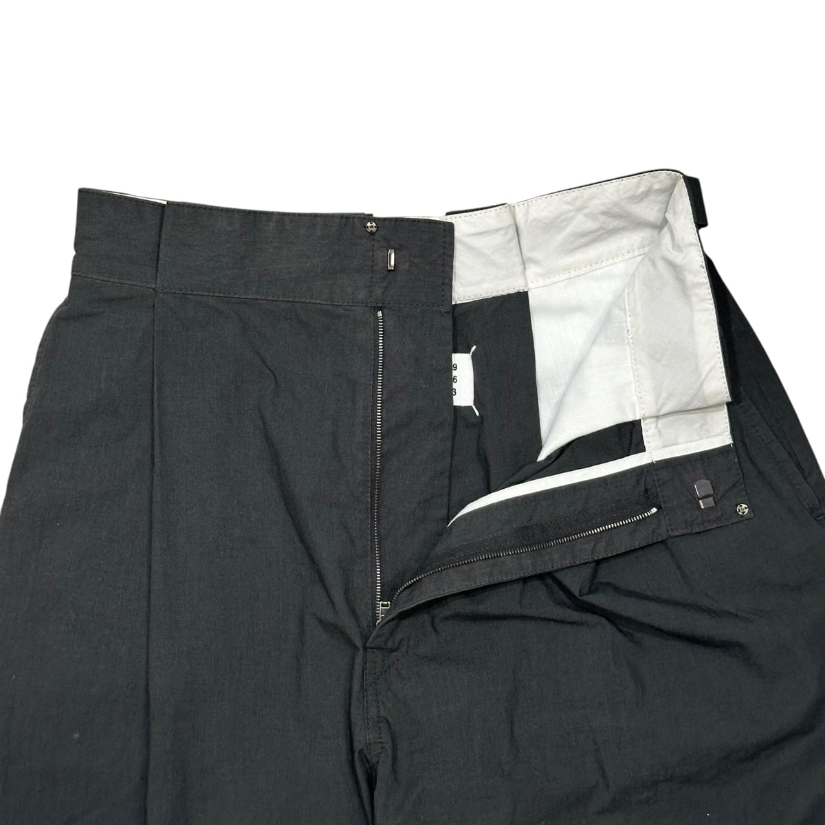 MAISON MARGIELA 25SS Wide-leg Pleated Trousers Size 36