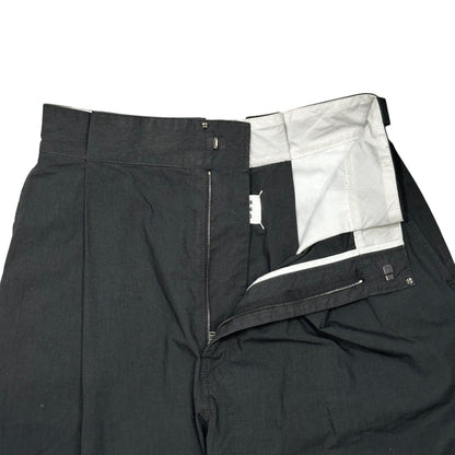MAISON MARGIELA 25SS Wide-leg Pleated Trousers Size 36