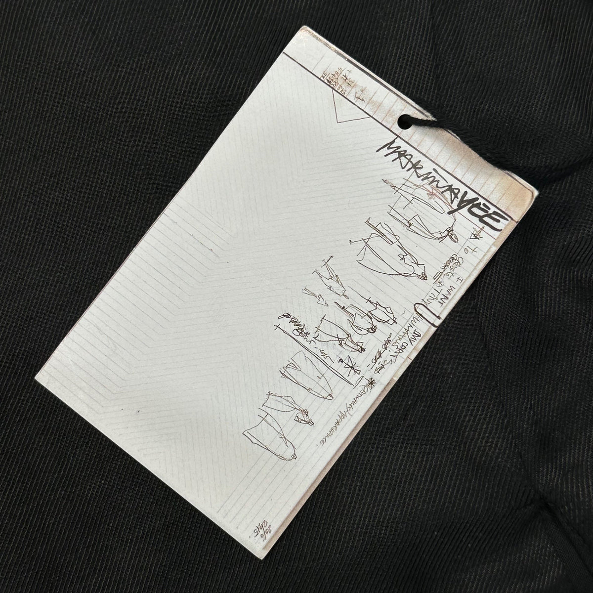MARINA YEE 25FW Back Jack DB Origami Blazer Black Jacket Size S