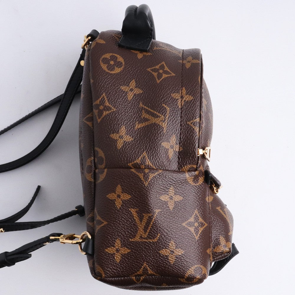 LOUIS VUITTON Monogram Palm Springs Backpack Brown Size MINI