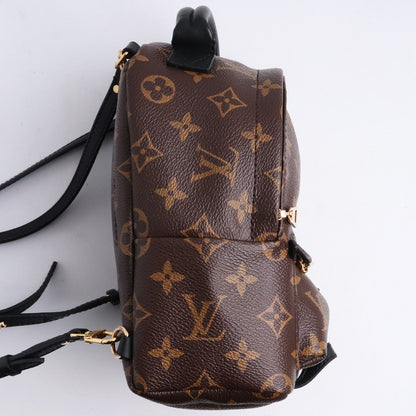 LOUIS VUITTON Monogram Palm Springs Backpack Brown Size MINI