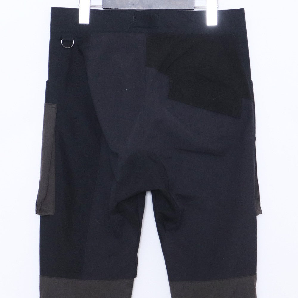 VIRIDI-ANNE Panel Combination Tactical Pants Black Size 1
