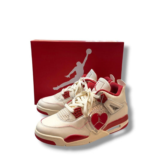 NIKE WMNS Air Jordan 4 Retro Sneakers Red Size WMNS 29cm