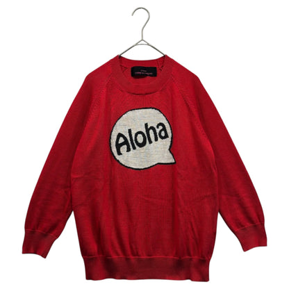 tricot COMME des GARCONS 15AW "ALOHA" Neck Sweater Size FREE