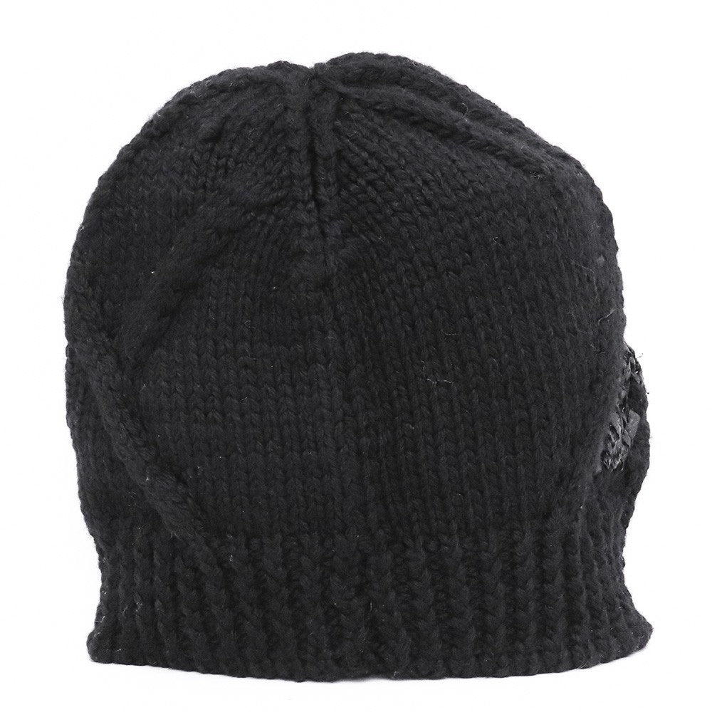 INCARNATION Wool Beanie Black Size F