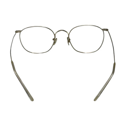 SAVILE ROW 1970s 14KT Metal Frame Vintage Glasses Silver