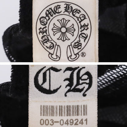 CHROME HEARTS Cemetery Cross Patch Trucker Cap Black Size F