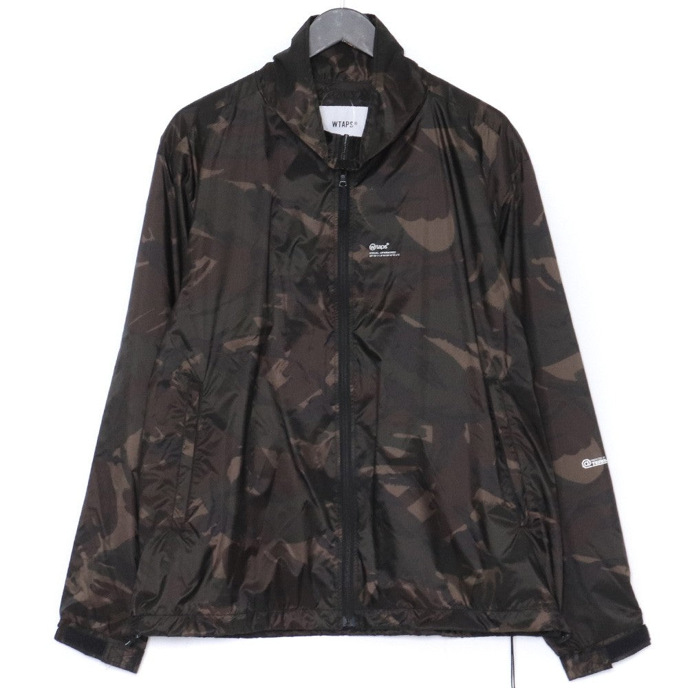 WTAPS Track Nylon Taffeta Dot Sight Jacket Black Size 02