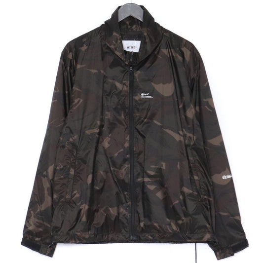 WTAPS Track Nylon Taffeta Dot Sight Jacket Black Size 02