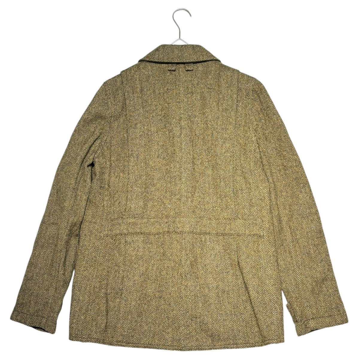 RRL Herringbone Wool Hunting Jacket Brown Size 3
