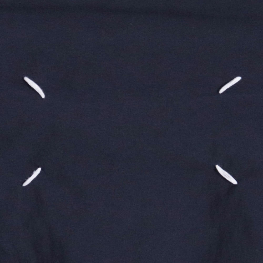 MAISON MARGIELA 20AW Nylon Collarless Jacket Navy Size 48