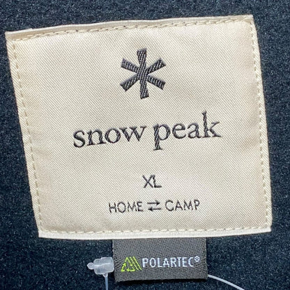 SNOW PEAK × WIND AND SEA 24AW Double Pullover Black Size XL