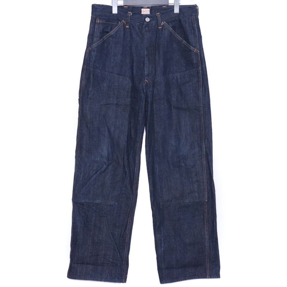 CANTON OVERALLS Basic Work Denim Indigo Jeans Size 32