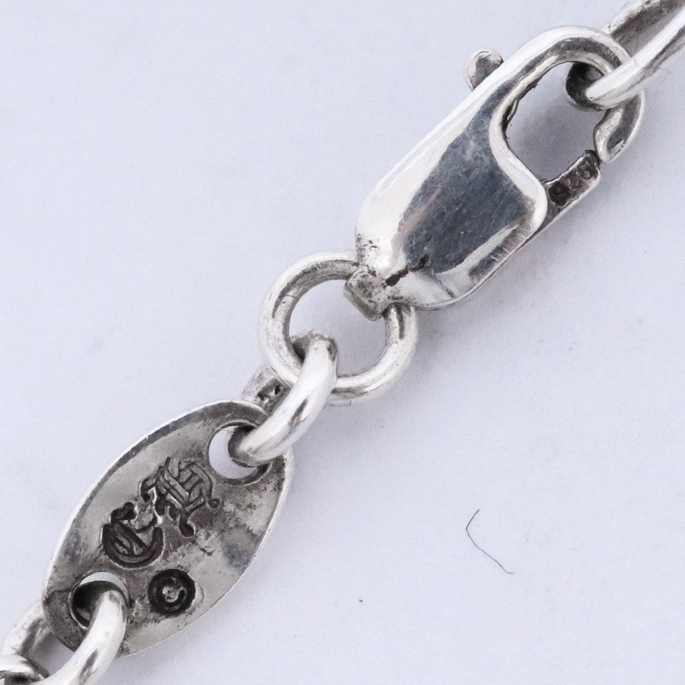 CHROME HEARTS Roll Chain Necklace Silver Size ONE SIZE
