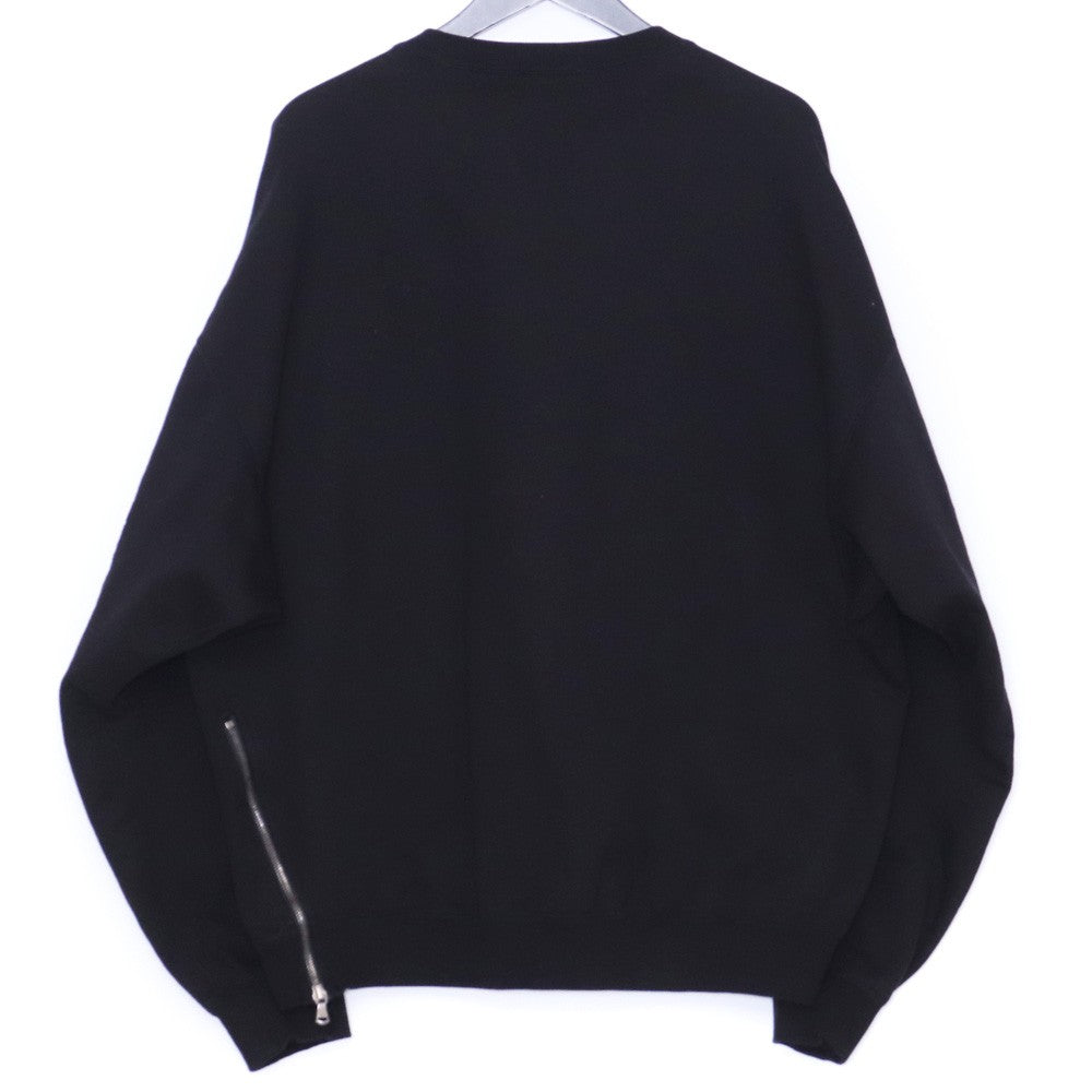 THE VIRIDI-ANNE 26SS Sweat Zip Jacket Black Size 3