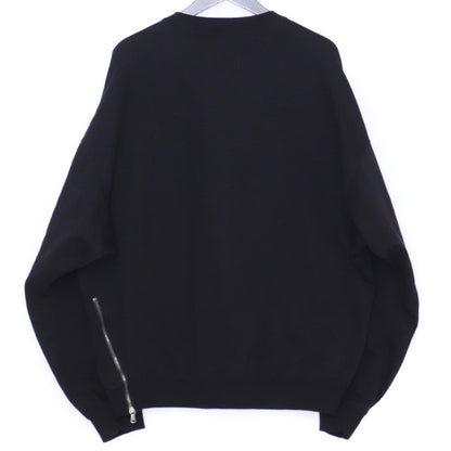 THE VIRIDI-ANNE 26SS Sweat Zip Jacket Black Size 3
