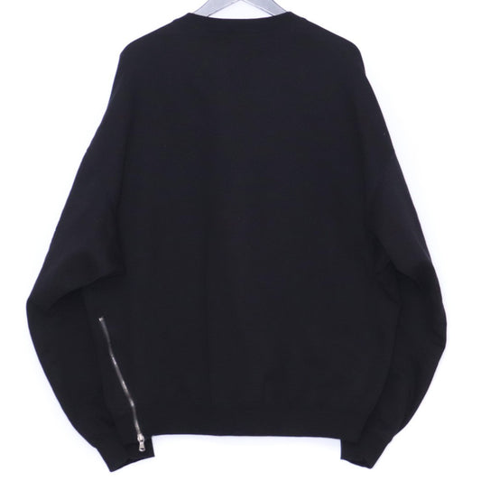 THE VIRIDI-ANNE 26SS Sweat Zip Jacket Black Size 3