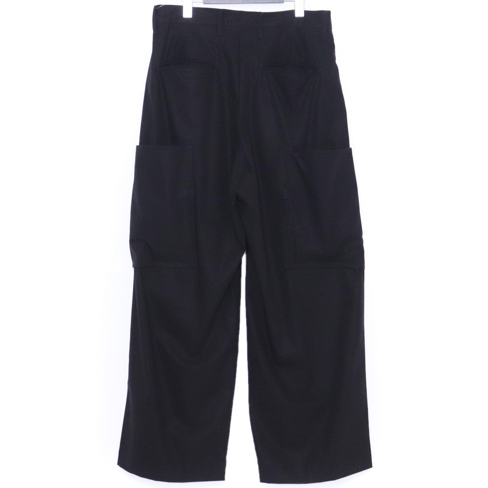 ALMOSTBLACK 25AW 6-Pocket Wide Pants Black Size 2