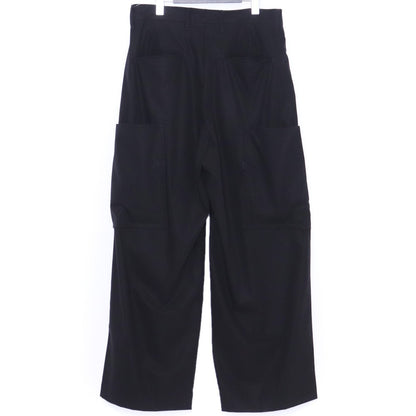 ALMOSTBLACK 25AW 6-Pocket Wide Pants Black Size 2