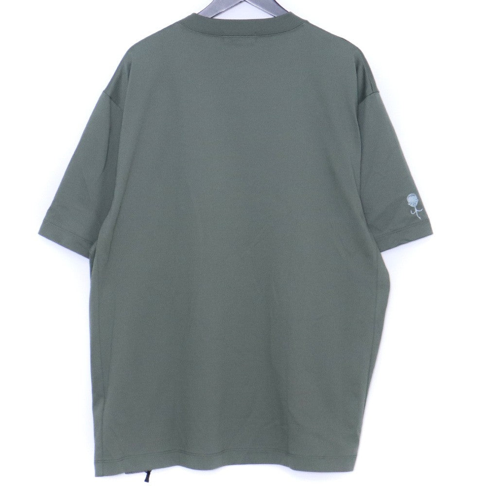 D-VEC x ALMOSTBLACK 25SS Hybrid Plating T-Shirt Khaki Size 3