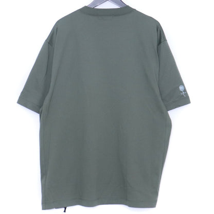 D-VEC x ALMOSTBLACK 25SS Hybrid Plating T-Shirt Khaki Size 3