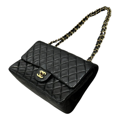 CHANEL 90s Vintage Matelasse Flap Handbag