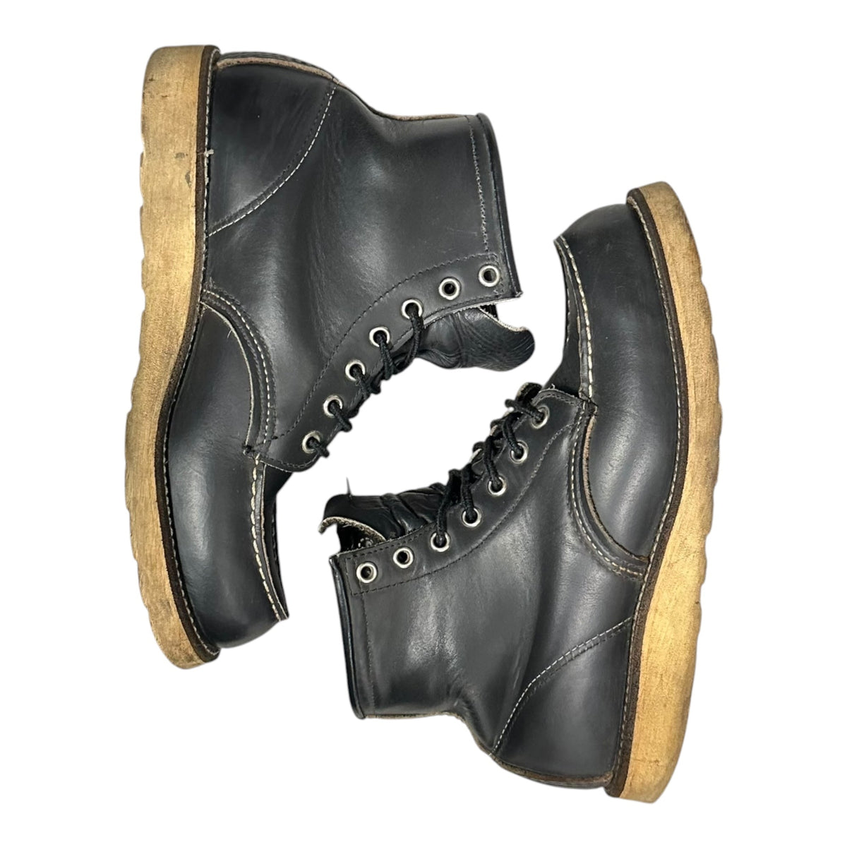 REDWING 90s USA 6-Inch Classic Moc Boots Black Size 7