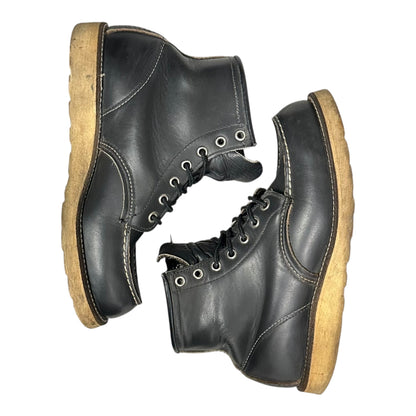REDWING 90s USA 6-Inch Classic Moc Boots Black Size 7