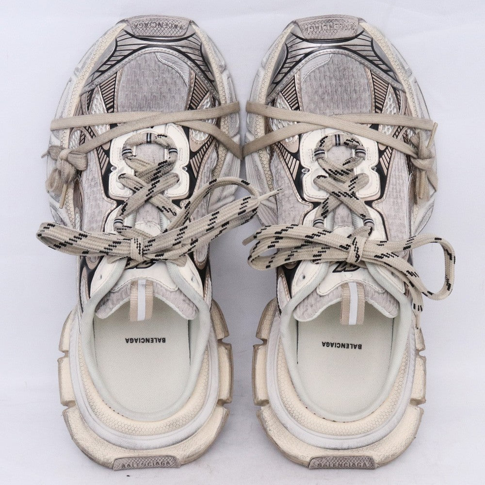 BALENCIAGA 3XL Mule Low-Top Sneakers White Size 27.5cm