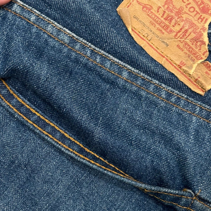 Levi's 80s Vintage 501 Late 66 Selvedge Jeans Pants Size W35