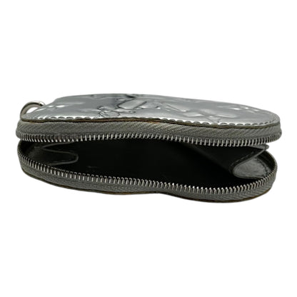 LOUIS VUITTON Monogram Miroir Porte Monnaie Pouch Silver