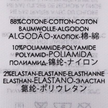 BALENCIAGA Logo Cotton Socks White Size M