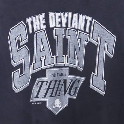 SAINT MICHAEL 25SS THE DEVIANT Sweatshirt Black Size XL