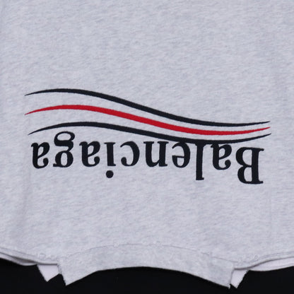 BALENCIAGA 22AW Upside Down Reconstructed T-Shirt Size 2