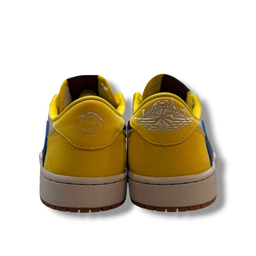 NIKE x TRAVIS SCOTT Air Jordan Canary Yellow Sneakers Size WMNS 28cm