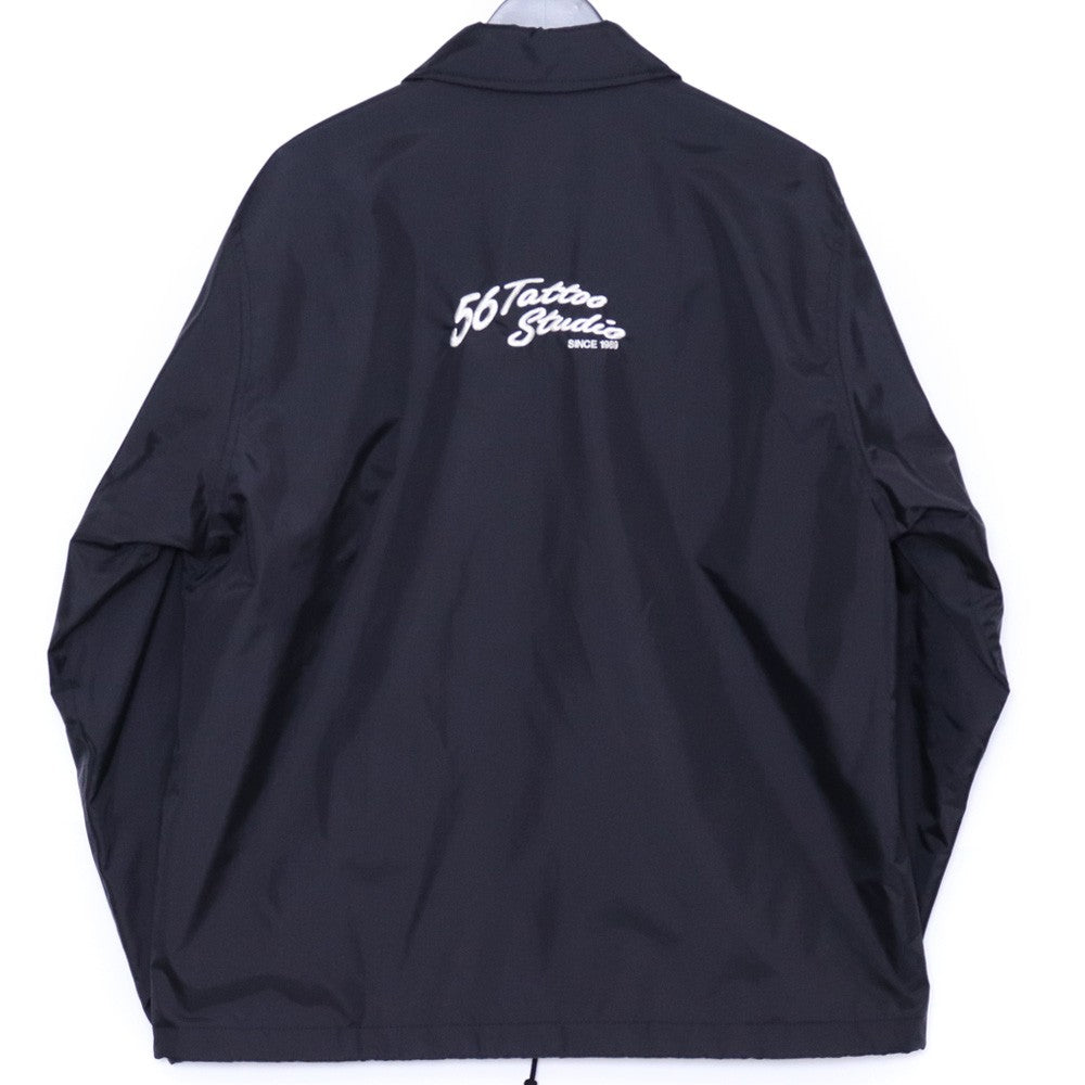 WACKO MARIA 25AW 56 TATTOO STUDIO Coach Jacket Black Size M