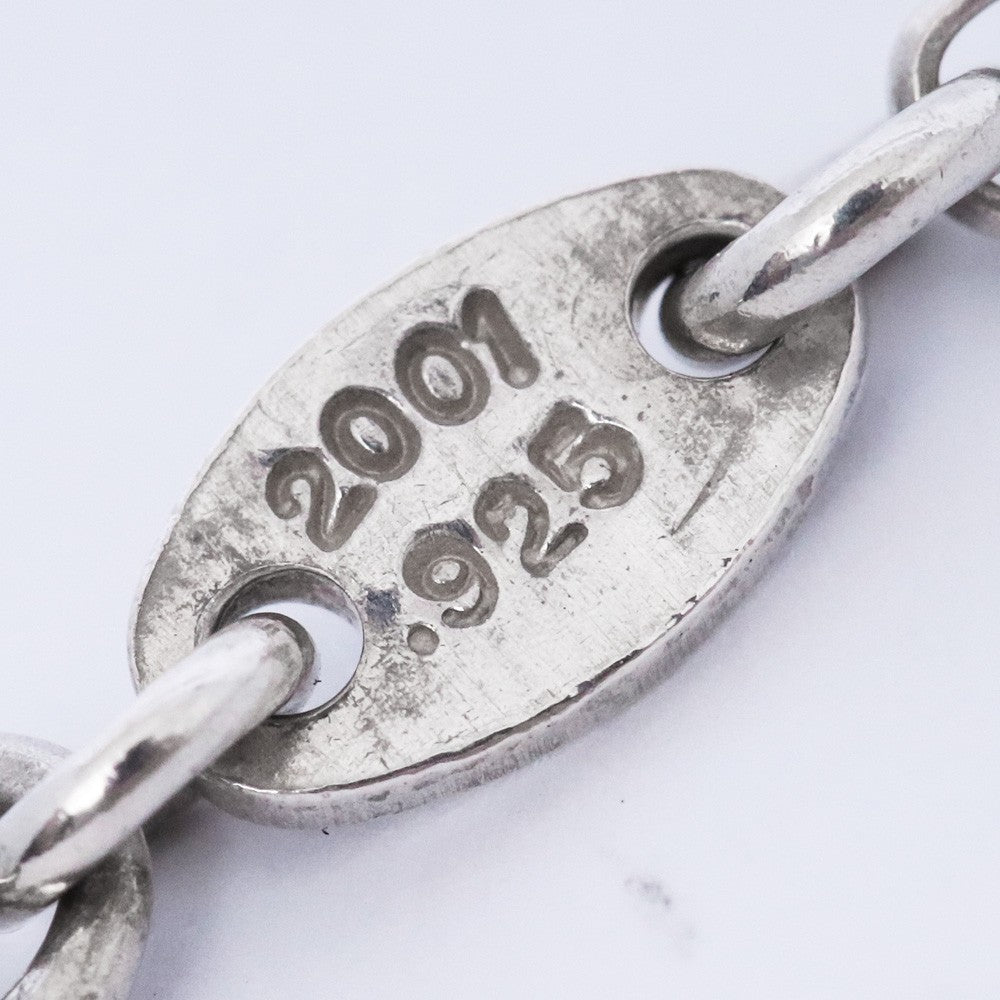 Chrome Hearts Silver Roll Chain Necklace