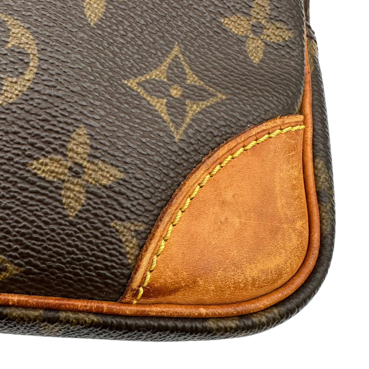 LOUIS VUITTON 2000s Amazon Monogram Shoulder Bag Brown