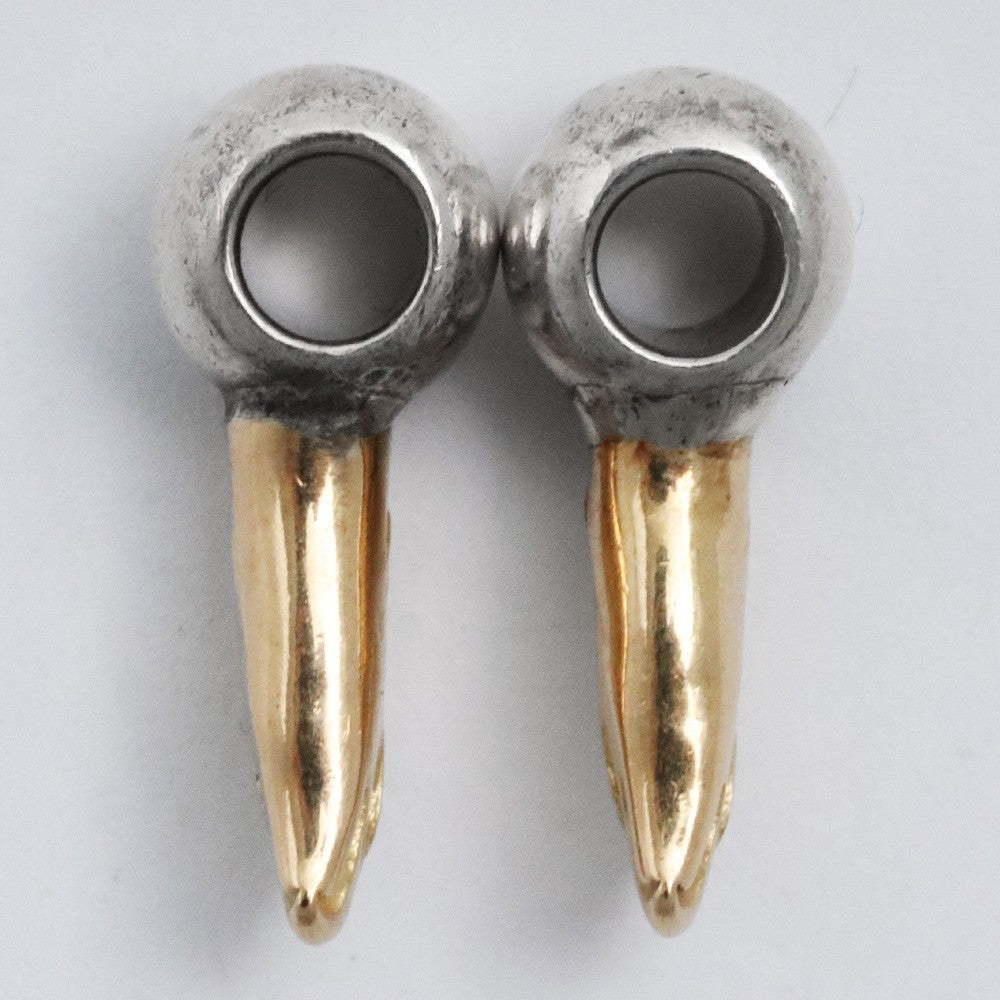 TARO WASHIMI Eagle Head Beads 2-Piece Gold Silver Size F