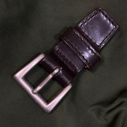 PRADA Nylon Messenger Bag Khaki