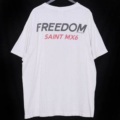 Saint Michael FD-SS TEE / BIKE T-Shirt White Size XL