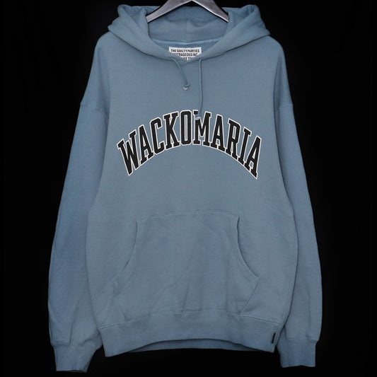WACKO MARIA 24SS Middle Weight Pullover Hoodie Blue Size L