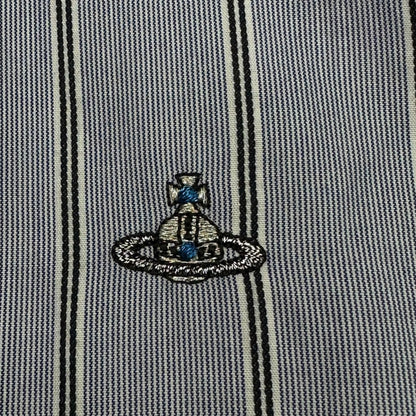 Vivienne Westwood MAN 19AW 2WAY Color Stripe Shirt Size 46
